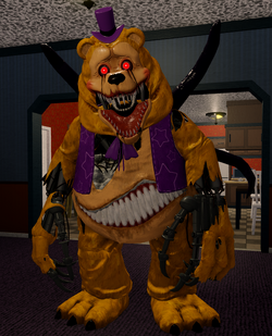 Scrap Fredbear UCN by FNAF-everywhere on DeviantArt  Fnaf characters,  Nightmare toy bonnie, Five nights at freddy's