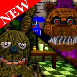 Ultimate Custom Night - Fixed Nightmare Animatronics + Fredbear's Family  Diner office (Mod) by NIXORY - Game Jolt