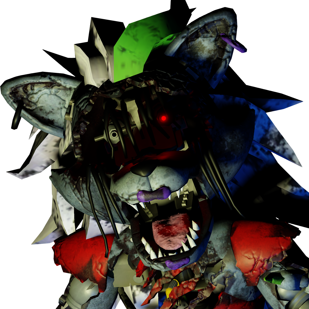 Shattered Roxanne Wolf | The Pizzaria Roleplay: Remastered Wiki | Fandom