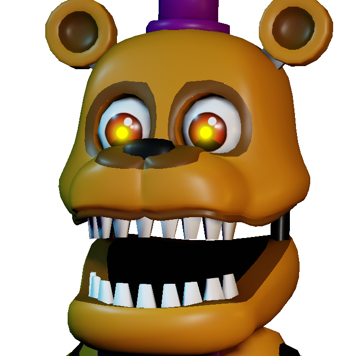 Fredbear and Golden Freddy statue (concept) : r/fivenightsatfreddys