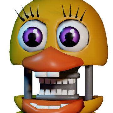 Steam Community :: Screenshot :: Withered Chica stuck in the vent.