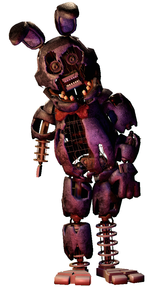 Withered freddy with bonnie's withering (with face) : r