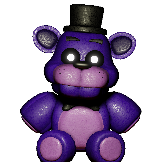 Golden Freddy Purple Hat Shadow Nightmare Phantom Withered Freddy