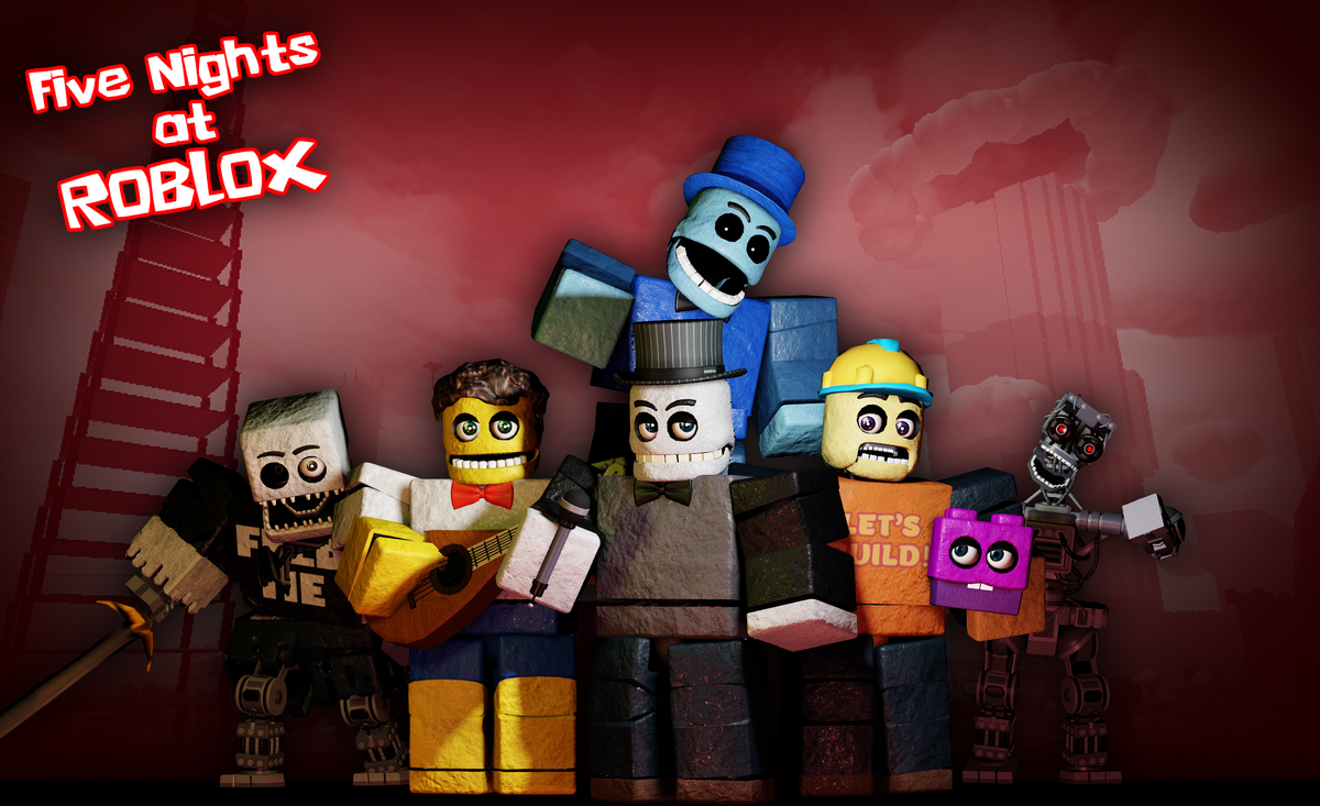 Made it to FNAF 3 - Roblox