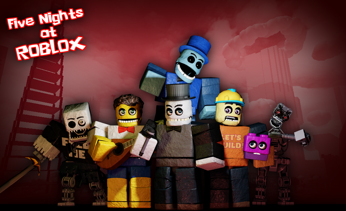 FNaF 1 Animatronics! - Roblox