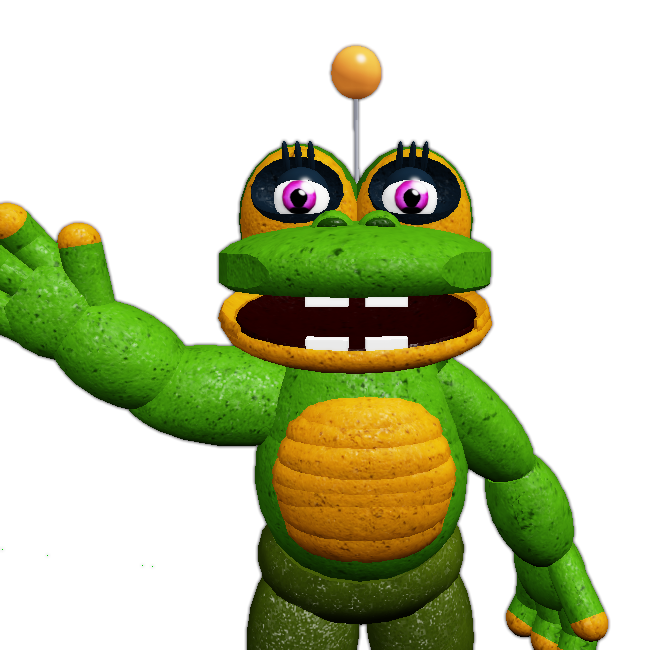 CRIANDO A WITHERED HAPPY FROG no ROBLOX Animatronic World 