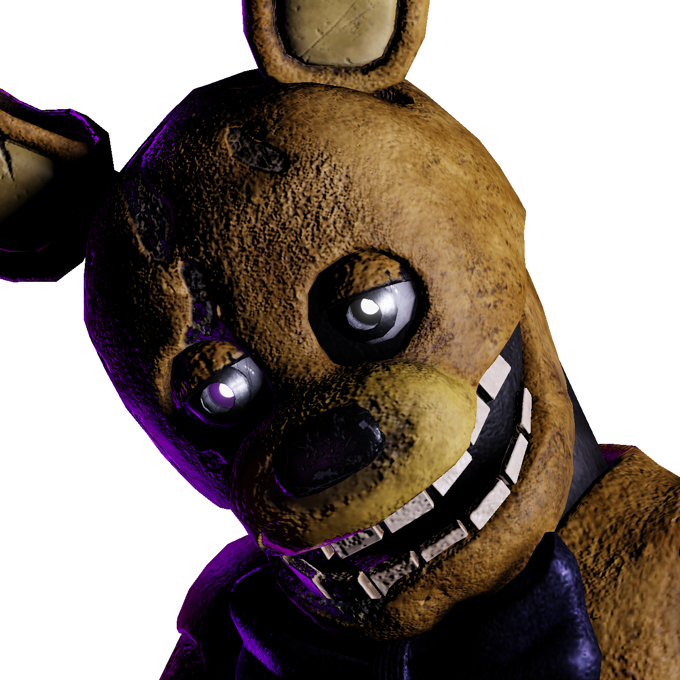 FREDBEAR AND SPRING BONNIE ARE HIDING BACKSTAGE IN FNAF 1..