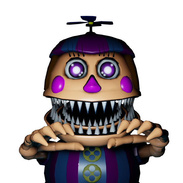 Nyello I updated my Molten Freddy model a lil bit. : r/fivenightsatfreddys