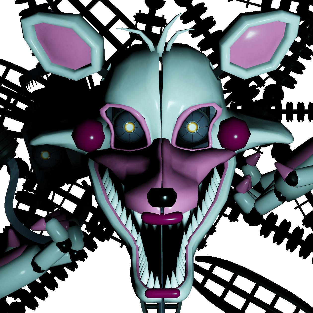 RAWR! - Funtime Foxy (FNAF Sister Location) by SquirrelMan -- Fur