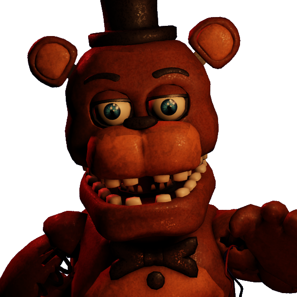 Withered Freddy finally got something thats not pizza >:3 by