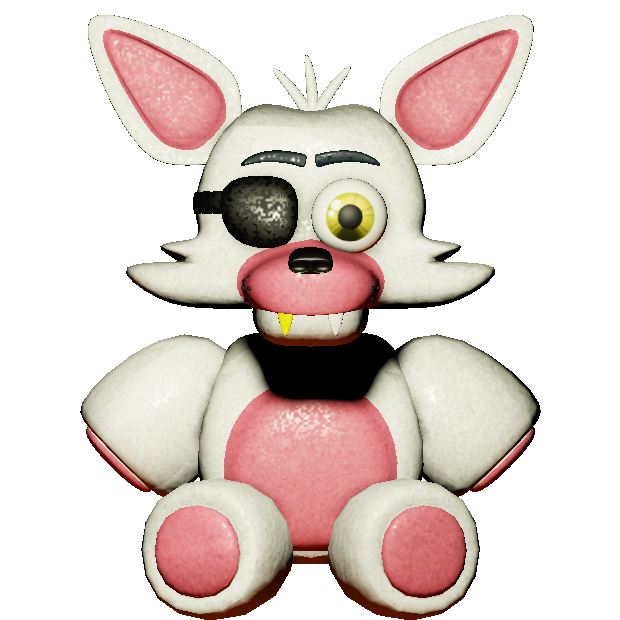 Basic Fun, Toys, Fnaf Mangle Plush Nwt