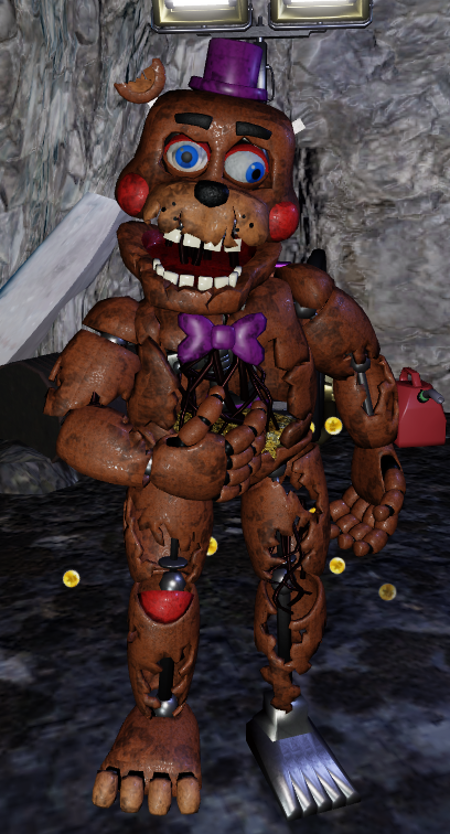 Shattered Rockstar Freddy  The Pizzaria Roleplay: Remastered Wiki