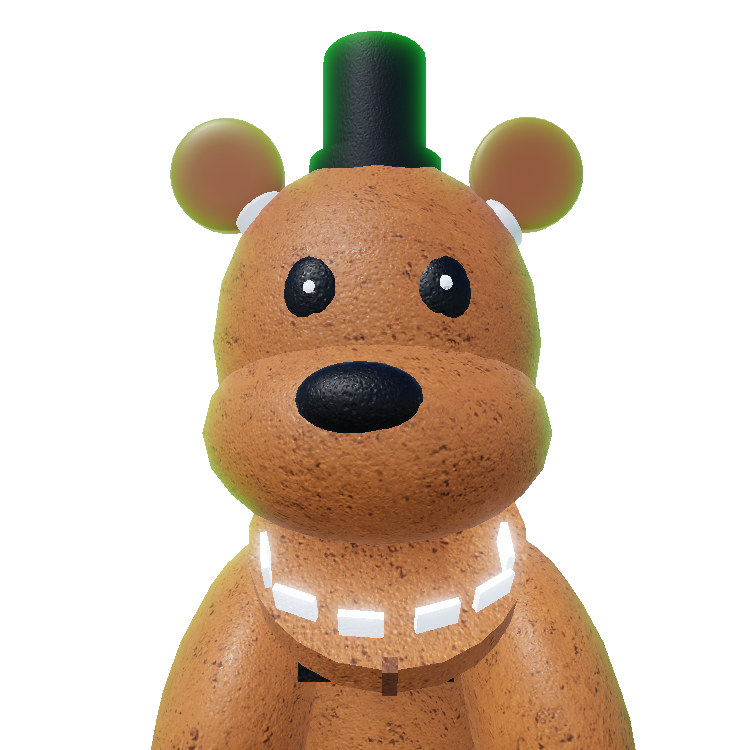 FNaF 2 Hoax--Golden Toy Freddy Plush Papercraft by