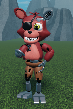 Withered Foxy, Fnaf World Characters and Fan Made