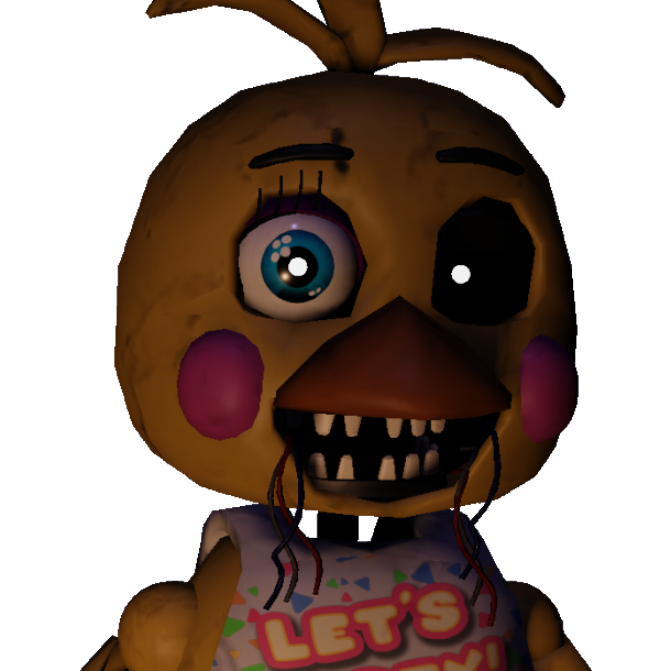 Hyposis — Withered chica! Her, original chica and toy chica