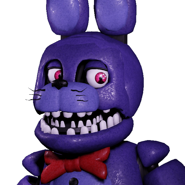 Witheared glamrock bonnie by Dinofoxy