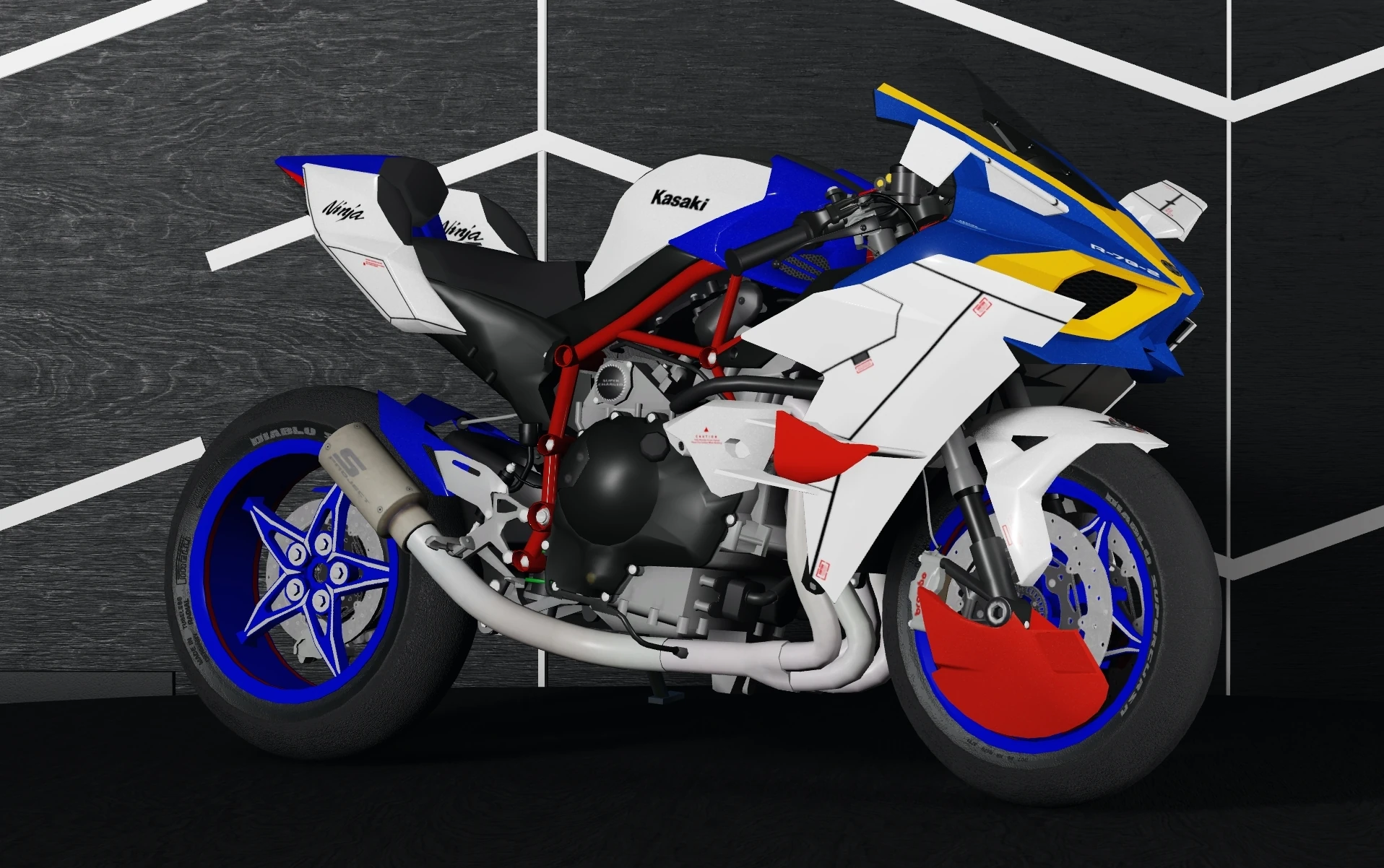 Kasaki Ninja H2R Mecha Edition 2019 | The Ride Roblox Wiki | Fandom