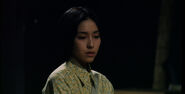 Etsuko a little jealous, after seeing Toyama talking to Sadako.