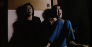 Etsuko Screaming when she saw Sadako approaching.