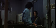 Etsuko tries to tell Toyama that Sadako is dangerous and is acting strange.