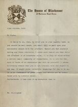 G rigby letter