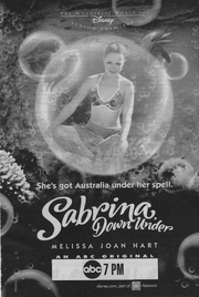 Sabrina down under poster