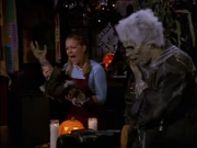 The undead arrive at Sabrina's job.