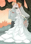 One of the fan art pictures of the Target edition. Art by Andrea Porretta