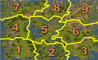 the settlers game conbat how to send waves