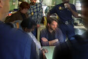 3x12 Ronnie and other officers listening