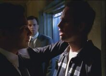  is interrogated by Aceveda and .