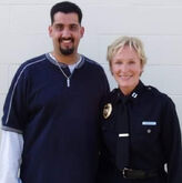 Ruben Avitia with Glenn Close