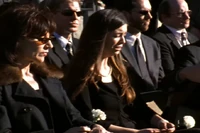 Ronnie also present at Gilroy's funeral in .