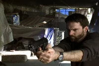 Ronnie reacting to Cyrils empty gun in .