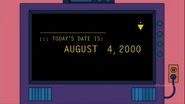 今天是2000年8月4日