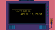 今天是2008年4月16日