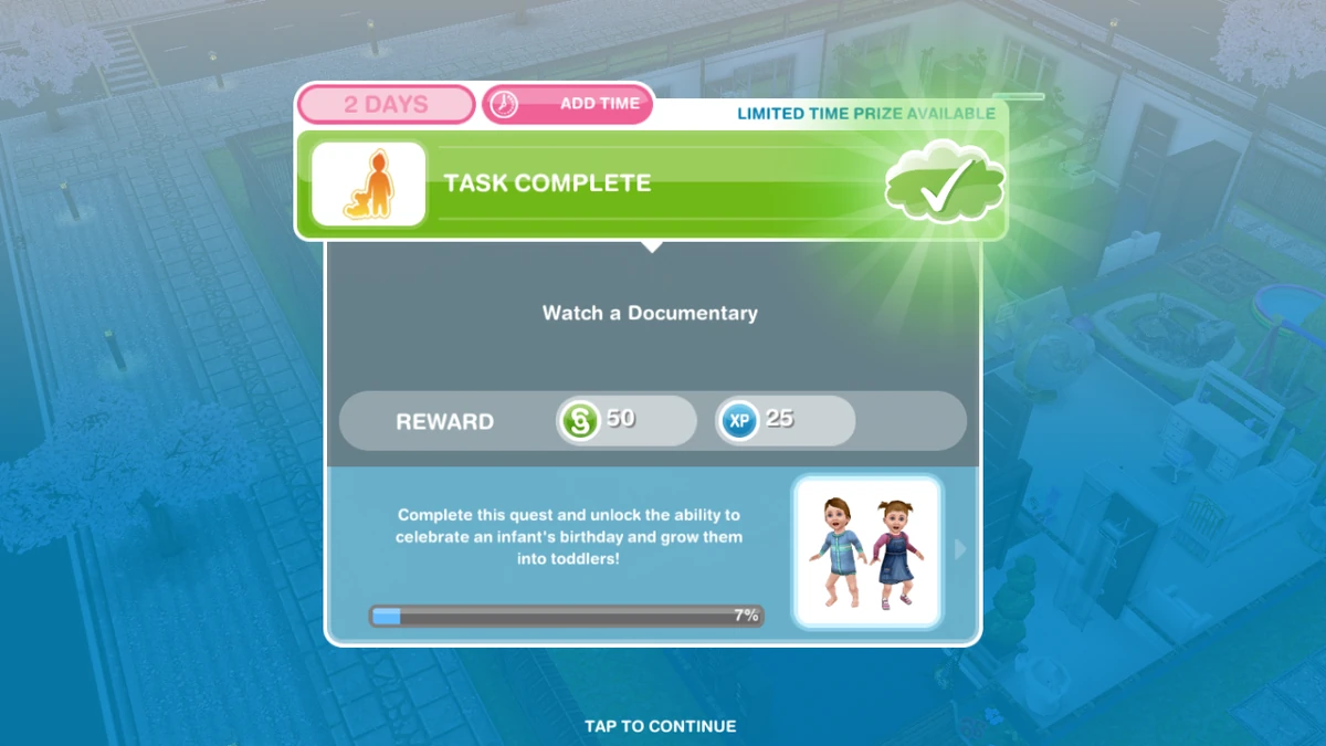 A Quest for Toddlers The Sims Freeplay Wiki Fandom