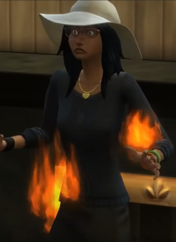 Fire Lady The Sims 4 Meme House Wiki Fandom
