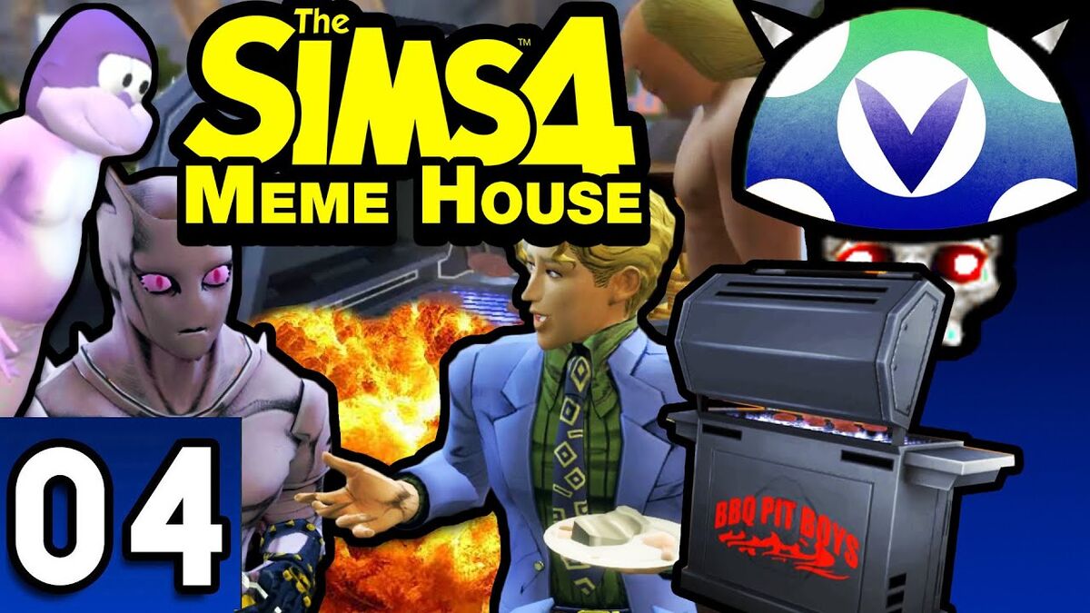 Meme house. Joel Vinesauce. House meme.