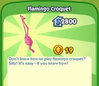 Flamingo Croquet