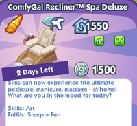 ComfyGal Recliner™ Spa Deluxe