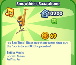 SmoothiesSaxaphone