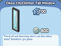 Okea CityClimber Tall Window