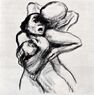 Woodcut by Kathe Kollwitz