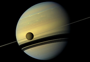 Titan and Saturn