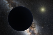 Planet nine artistic plain