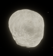 Halley's comet in SpaceEngine