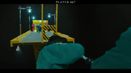 Player 447 falling to his death