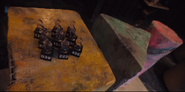 Miniature of the game for the VIPs