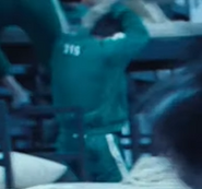 Player 315 getting hit over the head by Player 183